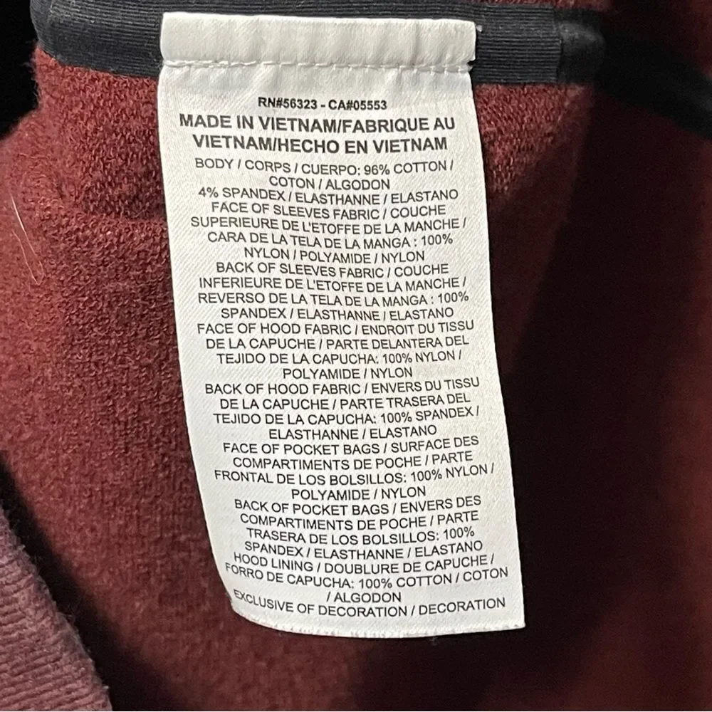 NIKE Lab Essentials Full Zip Hoodie Jacket Pueblo Brown Heather Black 848731-254
